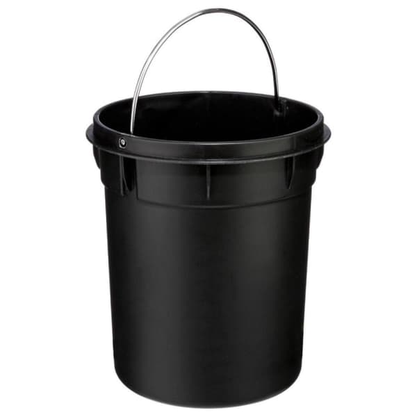 TG Pedalspand i Sort Metal - 3 L Sort