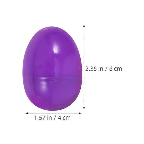 Easter Plastic Fillable Eggs for Party Decoration 60 Pcs Mixed🐰🥚🌷_yux
