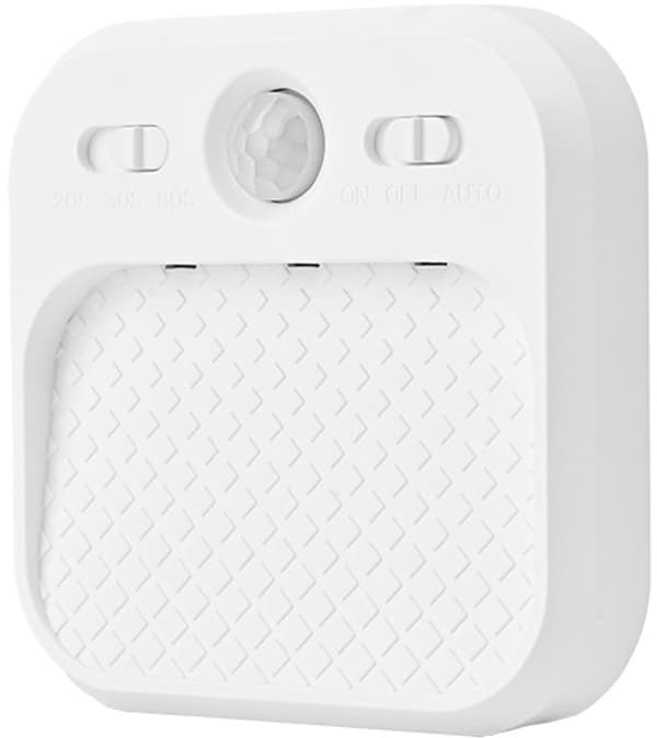 Uppladdningsbar LED-nattlampa med rörelsesensor, 3 lägen, magnetisk, USB-C-laddning för sovrum, hall, trappa, kök, 3-pack