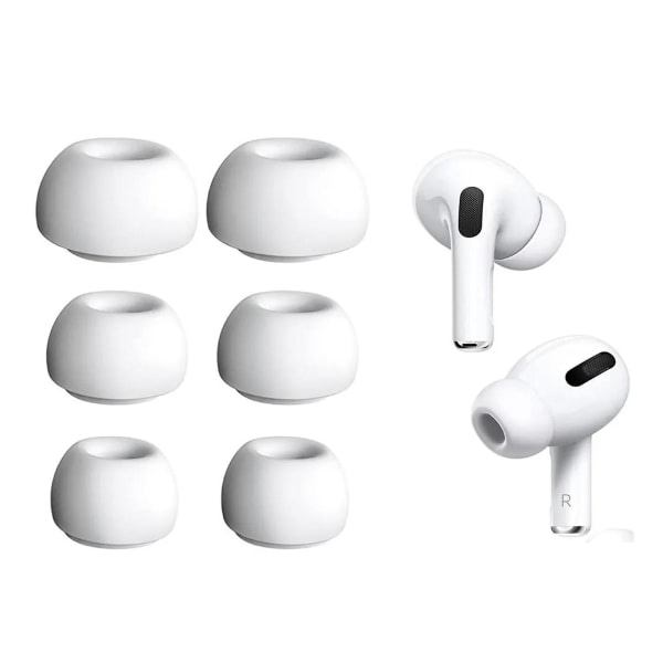Passar Airpods-öronskydd, universella öronproppar, hörlurar