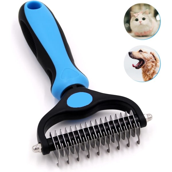 TG Grooming Dematting Comb Tool Kit - Dobbeltsidig rakke