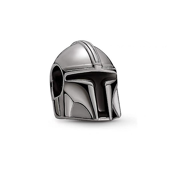 S925 Hopeaa Korut Tähtien Sota Anime Asusteet Yoda Bb-8 R2 Mandalorian DIY Helmi Rannekoru Kaulakoru Riippuva Koru Sopii Pandoralle Leikkikalut Lahja