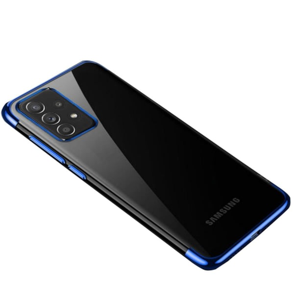 TG Stötdämpande Silikonskal - Samsung Galaxy A52 Blå