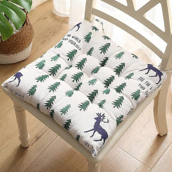 XJ-sett med 6 stolputer 40 x 40 cm, dekorative puter stolpute hageputer, Polyester_yux