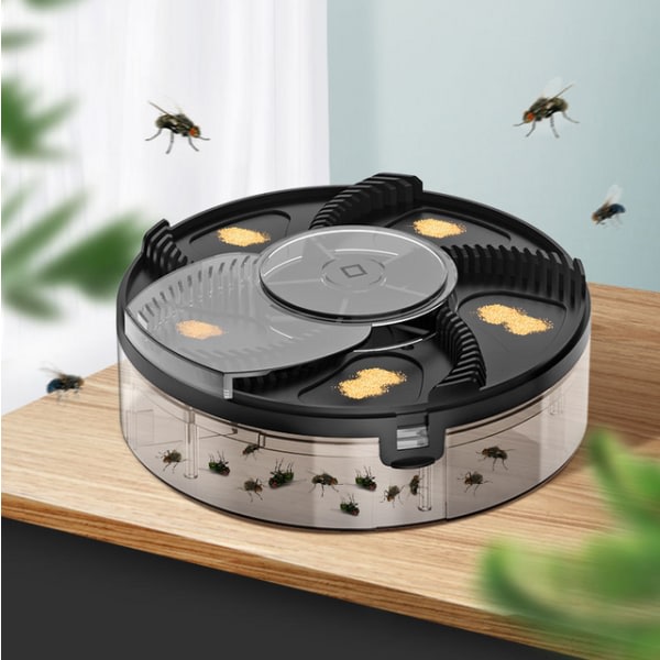 Elektrisk flugfångare, helautomatisk flugfälla