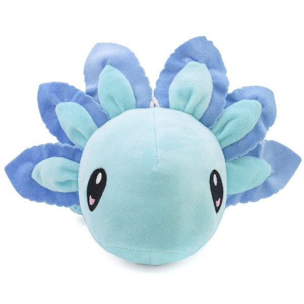 Axolotl-pehmolelu, pehmeä ja hurmaava salamandri pehmolelu Axolotl-pehmolelulahjat pojille, tytöille (sininen)