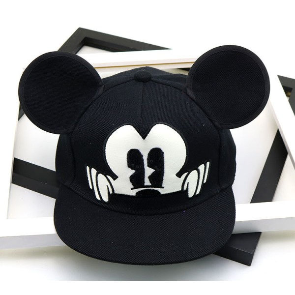 Barn Musse Pigg Öron Cartoon Baseballkeps Pojkar Flickor Snapback Mesh Solhatt