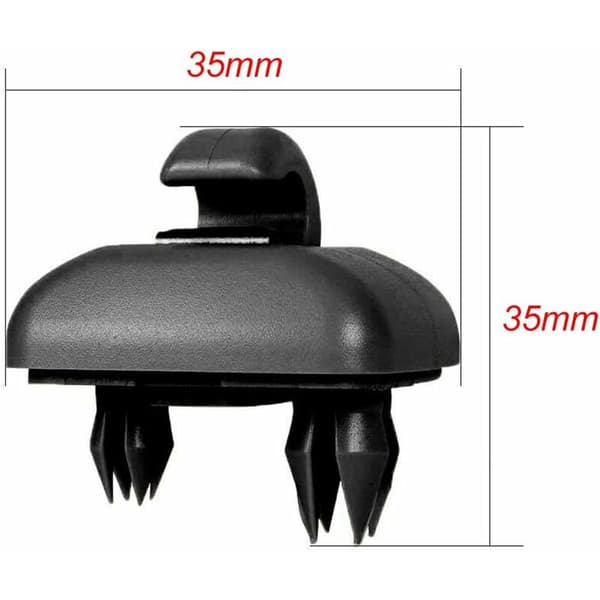 Sort Indvendig Solskærm Krog Clip Holder Til A1 A3 A4 A5 Q3 Q5 8e0 857 562
