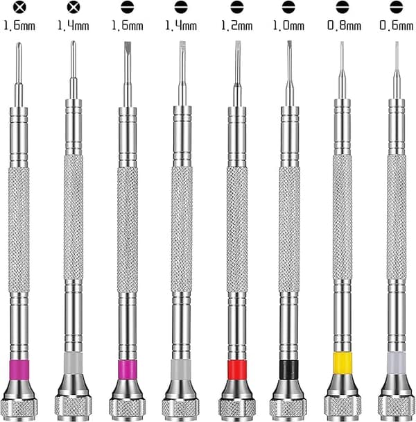 8 Pieces Precision Screwdrivers, Jewelers Screwdriver Set