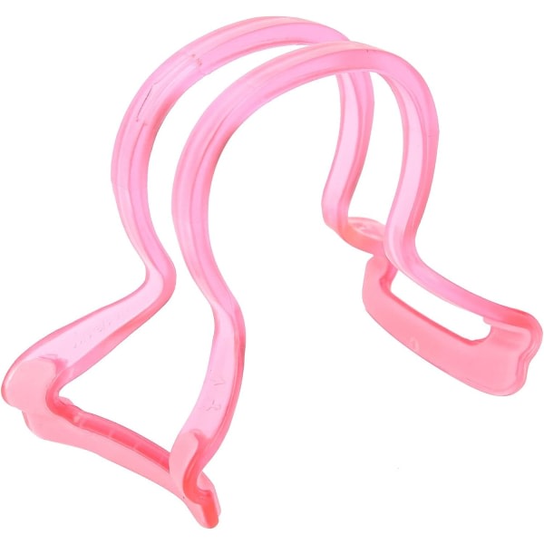 Galaxy Fiolb?gskollimator Termoplastisk elastomermaterial Elastisk design r?tst?llare (rosa) Rosa