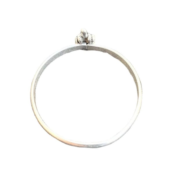 Sød sjov ring, nyhed form mellemfinger ring smykker til kvinder piger, mode ringe gave 7