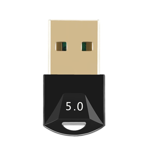 Trådløs PC USB Micro Adapter Mini Dongle BT5.0-kompatibel mottaker Adapter for PC Transfer Støtte for vind