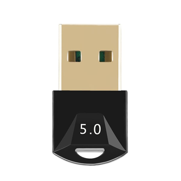 Trådlös PC USB Micro Adapter Mini Dongle BT5.0-kompatibel sändare mottagare Adapter för PC Transfer Stöd för vind