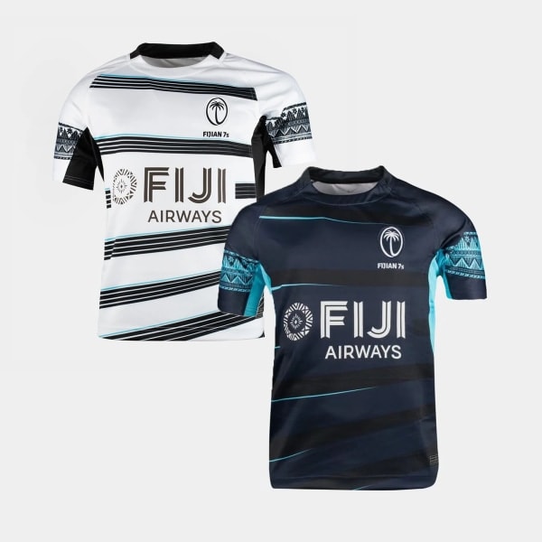 FIJI 7s 2022/2023 Rugbytrøje til mænd Hjemme/Ude 2023 Hjemme 2023 Ude XL