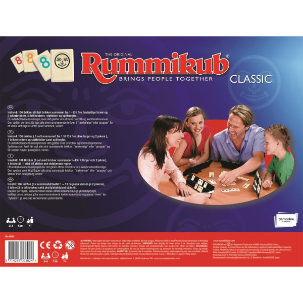 Rummikub Classic lautapeli
