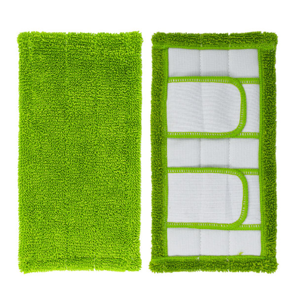 2-pack Golvmopp Tyg Tvättbar Moppdyna för Swiffer Sweeper Mopp