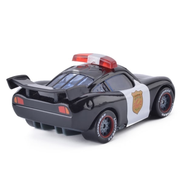 Bilar 2 Barn Legering Bilmodell Leksaksracer McQueen Polisbil