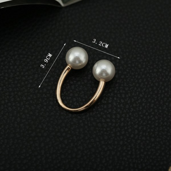 Pärlbrosch Korea Diamantbroschnål Pärlbroschimitation Pärlor Klassiska modeaccessoarer för kvinnor