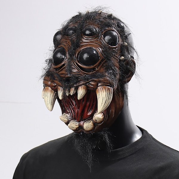 Ny Halloween edderkoppmaske Cosplay rekvisitter Spider Mask