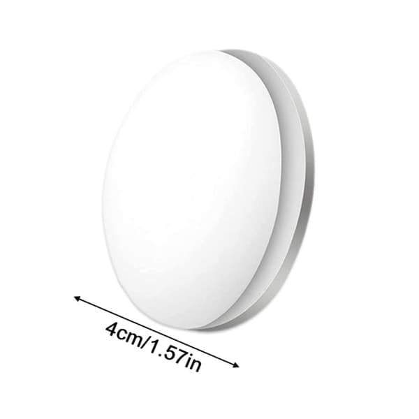 1/10 st magnetiska gardinvikter vattentät duschdraperimagn vit 1 st white 1pc