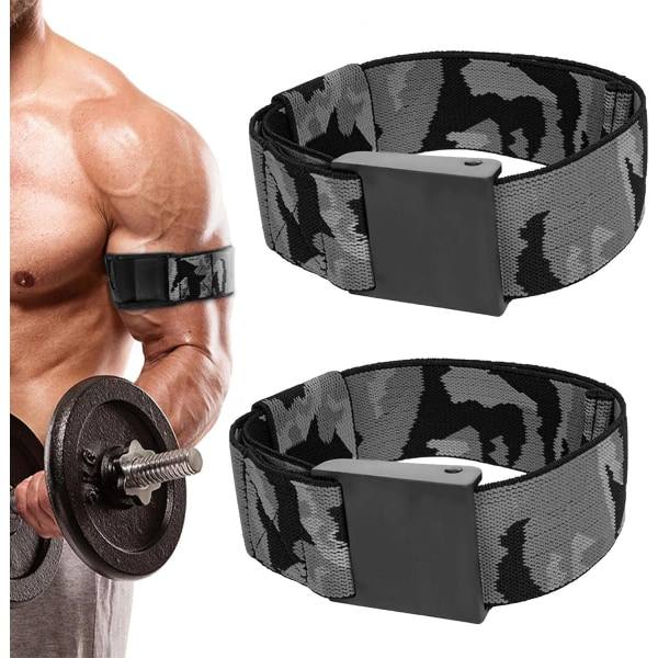 2 stk Fotball Biceps Band Elastisk Biceps Belte Justerbar Menn Hjem F