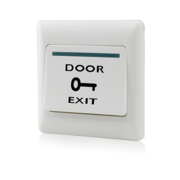 dörrutgång tryckknapp frigöring tryckknapp omkopplare för elektroniskt dörrlås