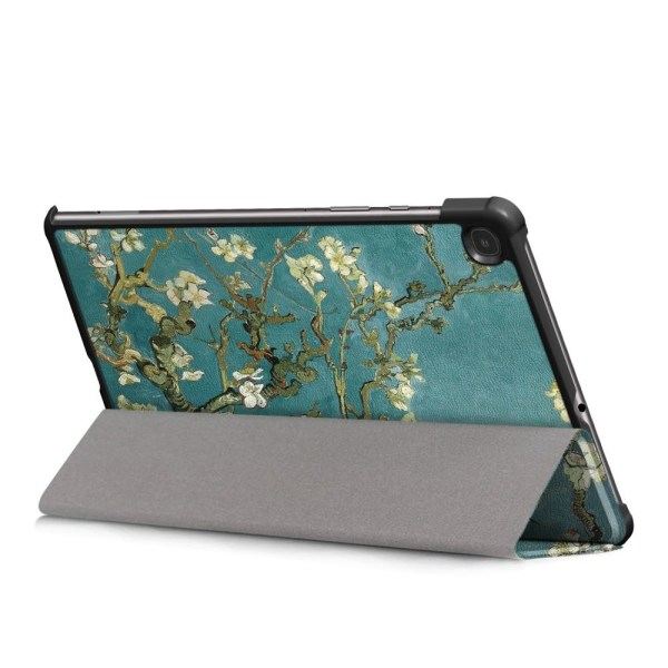 Slim Fit Cover til Samsung Galaxy Tab S6 Lite - Mandeltræ i Sort