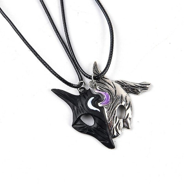 League Of Legends Kindred Eternal Hunter Häge Halsband Smycken Present 2:a/ set