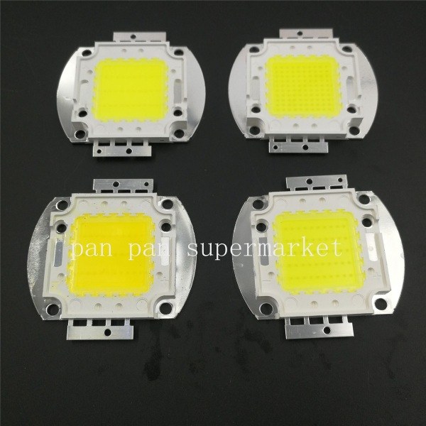 Vit / 10W 20W 30W 50W 100W LED-lys Chip DC 12V 36V COB Integrert LED-lampe Dioder DIY Flomlys Spotlight Glødelampe - Perfekt Varmt Hvit