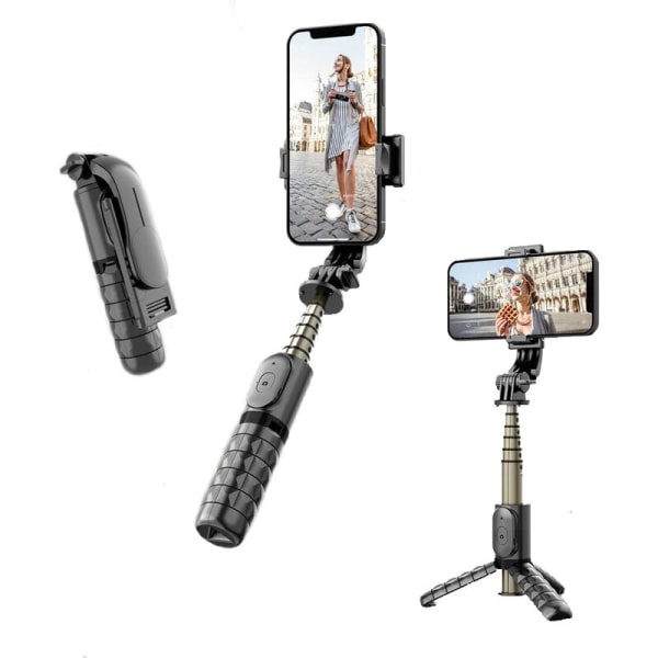 3 i 1 Bluetooth Selfie Stick, Mini Selfie Stick Smartphone Stativ