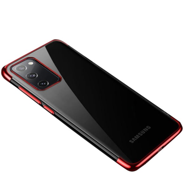 TG Samsung Galaxy S20 FE - Stilrent Skyddsskal i Silikon FLOVEME Röd