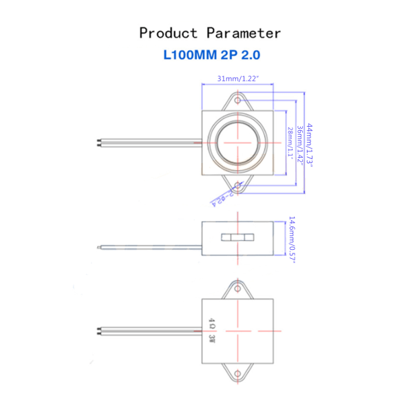 2ST 2831/3128 kaiutin 4 Ohm 3W täysalueinen bassokaiutin Äänilaatikko kaiutinlisävarusteille kaiutinäänelle