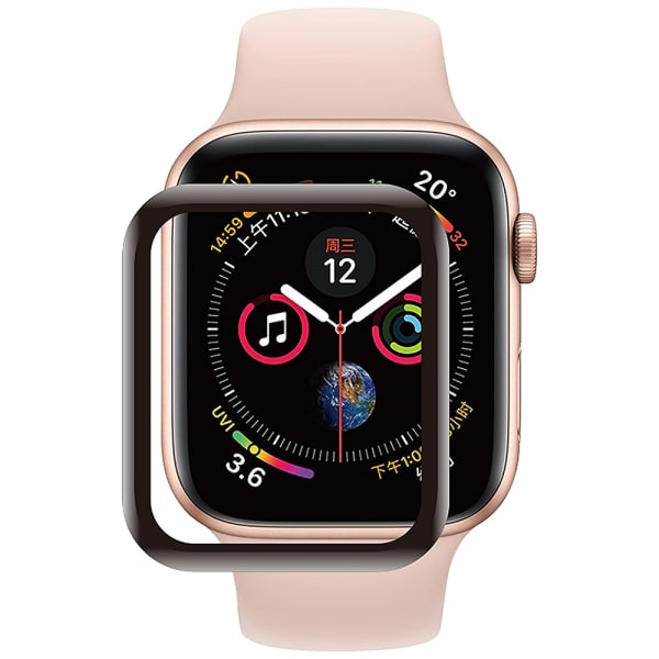 TG Apple Watch Series 7/8 41/45mm Skärmskydd 3D (2-PACK!) Transparent 45mm