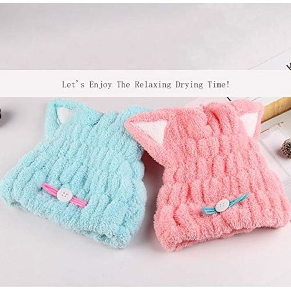 TG 2 Mikrofiber Snabbtorkande Handdukshuva för Baby