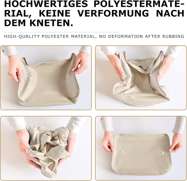 8-i-1 Bagageorganisationsset för resor, Klädväskor, Skor, Cos_yux