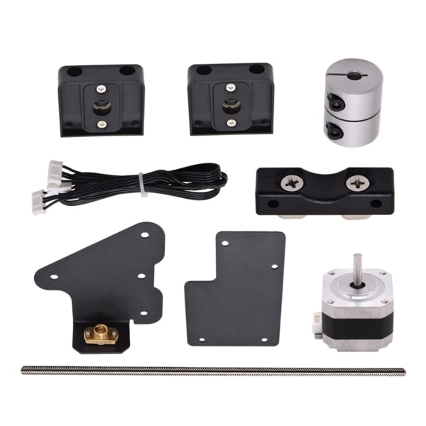 Dubbel Z-axeluppgraderingskit med blyskruvstegmotor för Ender-3/Ender-3 Pro
