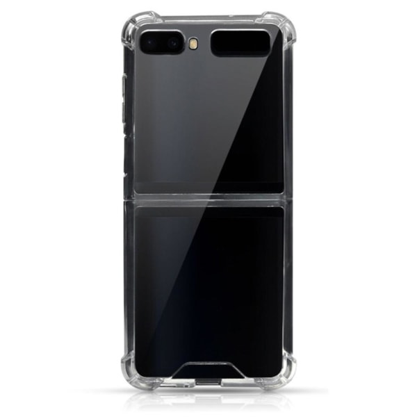 TG Beskyttende Stilfuld FLOVEME Skal - Samsung Galaxy Z Flip Gennemsigtig