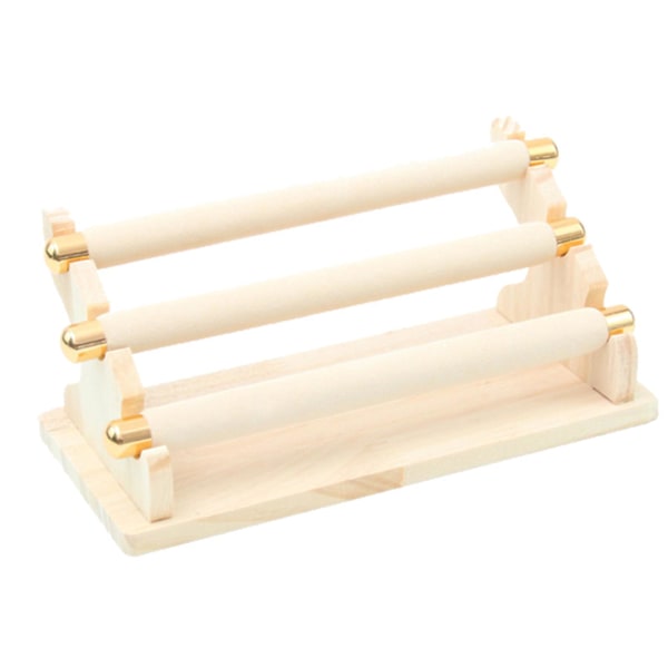 1/2/3 Itsenäiset Renkaiden Näyttötelineet Näytehylly Kotiin Beige 20 x 10 x 9,5cm Beige 20 x 10 x 9.5cm 1 Pc