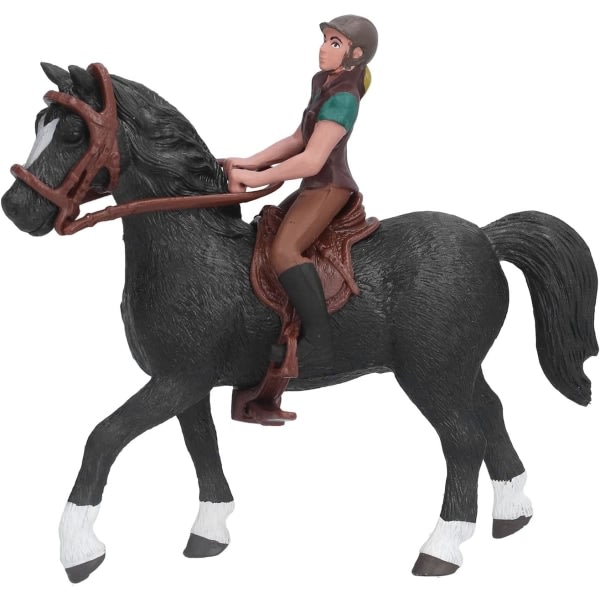 Galaxy Klassisk engelsk lekset for heste og ryttere, hestemodeller, realistiske fölleksaker