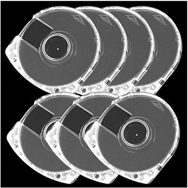 5 stk. Udskiftnings Umd Spil Disk Etui Skal Til Psp Ad