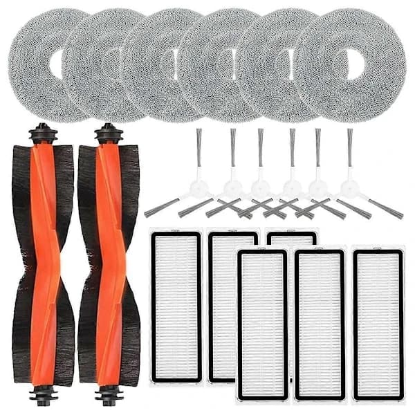 For Xiaomi S20 Plus S20+ Robotstøvsuger B108GL Deler Hovedbørste Sidebørste Hepa Filter Moppduk Tilbehør