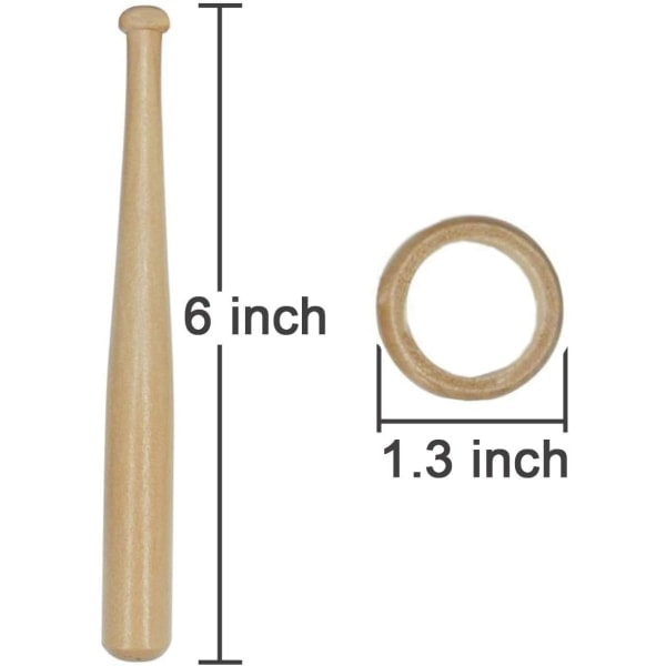1 PACK Basebollställ Hållare Baseboll Basebollställ Displayhållare i Trä