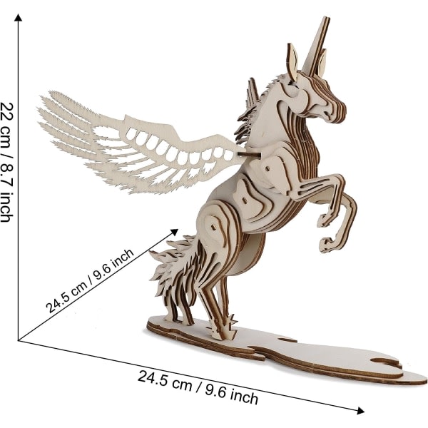 Galaxy Træ Enhjørning Model Kit DIY Samle Legetøj Gaveidéer Fødselsdag Jul