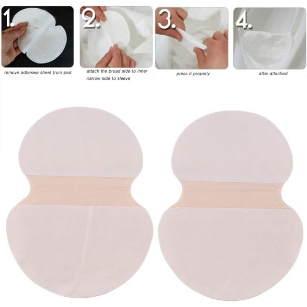 TG Antiperspirant Pads 100 stk. Engangs Antiperspirant til Armhuler
