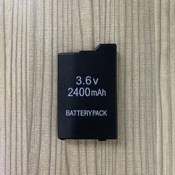 Ersättningsbatteri for 2400 mAh Li-ion batteri for spillkonsoll, kompatibelt med PSP 2000 for PSP 3000 3,6V batteri PSP-S360 null - 1 pakke