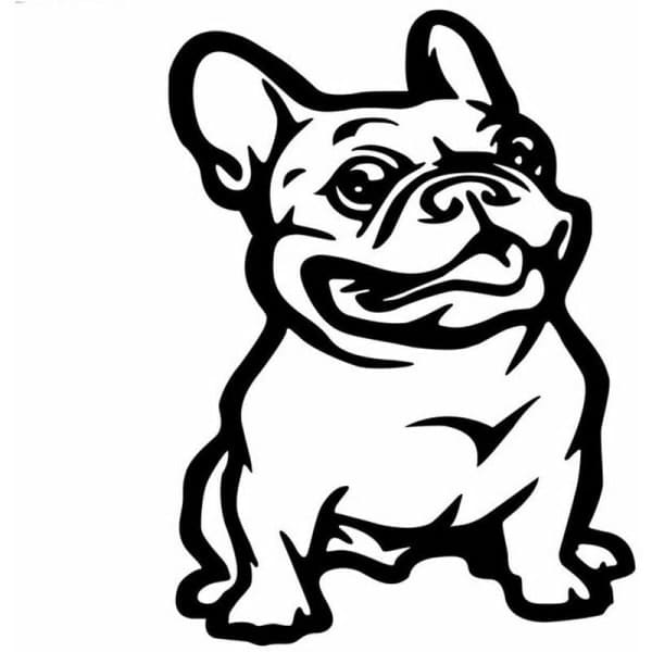 Material Bulldog Dekal Reflekterande Biltejpmodellering