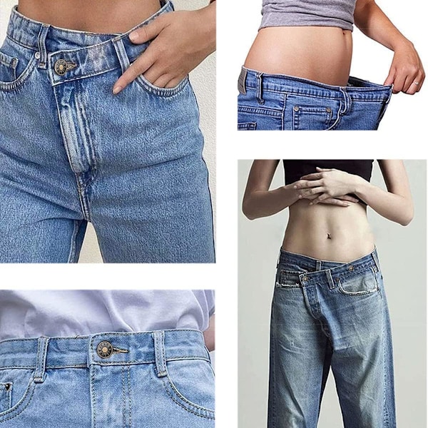 12 stk. 17 mm Syfri Udskiftningsknapper til Jeans og Håndværk #35