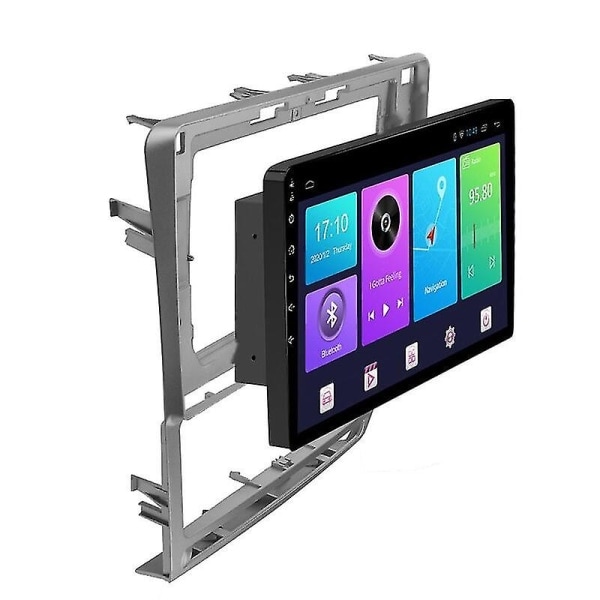 5st/ set Bilstereoradio 10,1 tum Fascia Ramadapter 2din Dvd Player Panel Dash Ram För Skoda Octavia 2004-2014