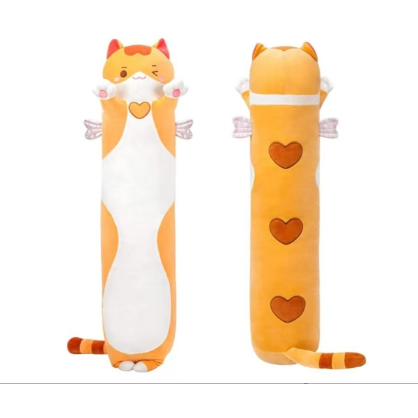 Ny färgglad kattkudde salamander svart katt kudde Halloween gåva medvetenhet klämma kudde kudde kudde（50cm）