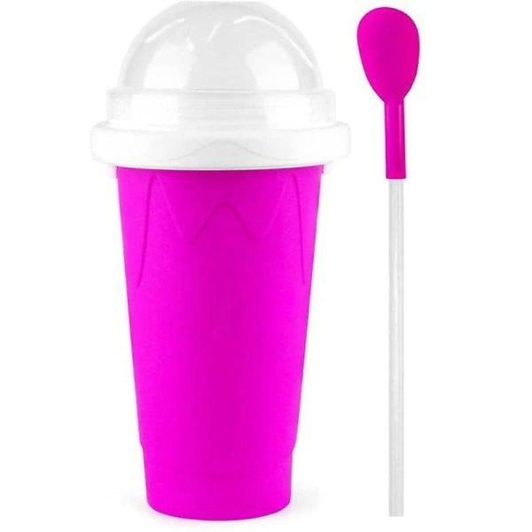 Galaxy Bärbar Smoothie Squeeze Cup til barn (rød 400 ml) 1 st